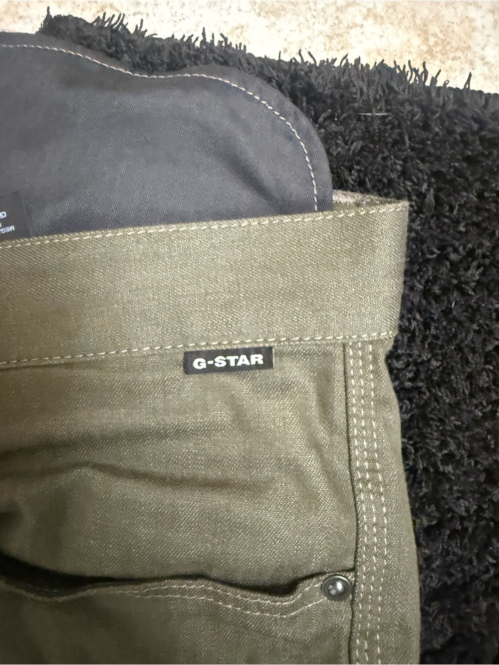 G-Star Olive Green Tactical Cargo Pants - Picture 5 of 9